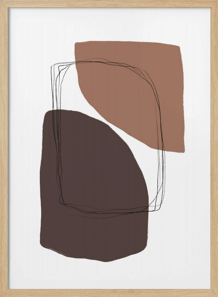 Elegant Earthy Forms | Poster