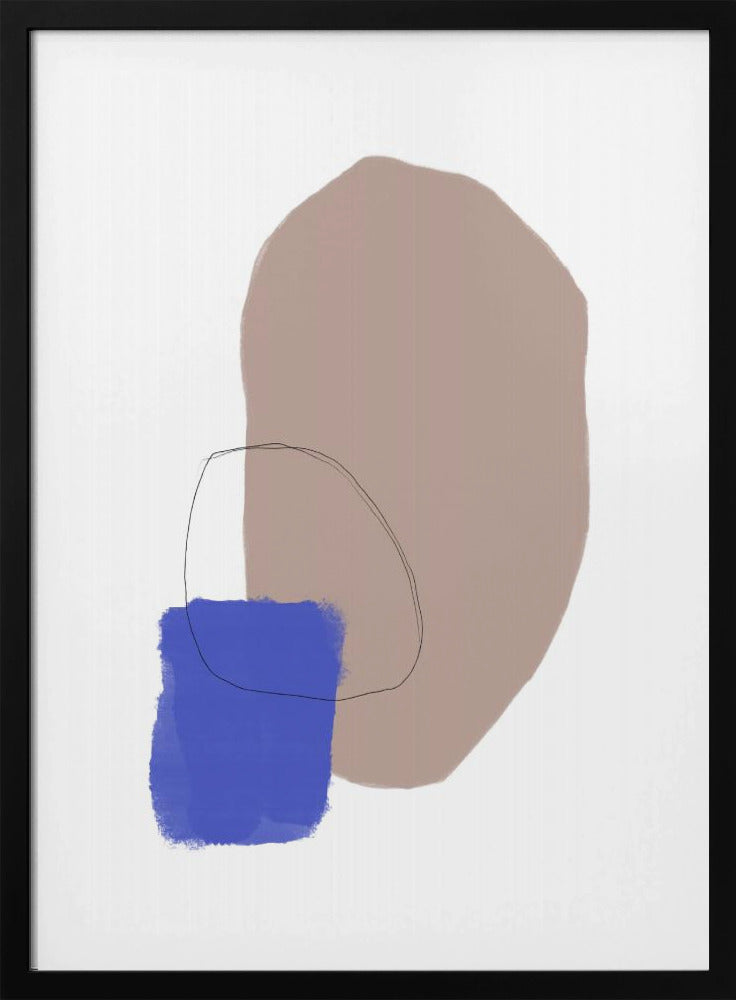Organic Shapes And Earthy Tones | Poster