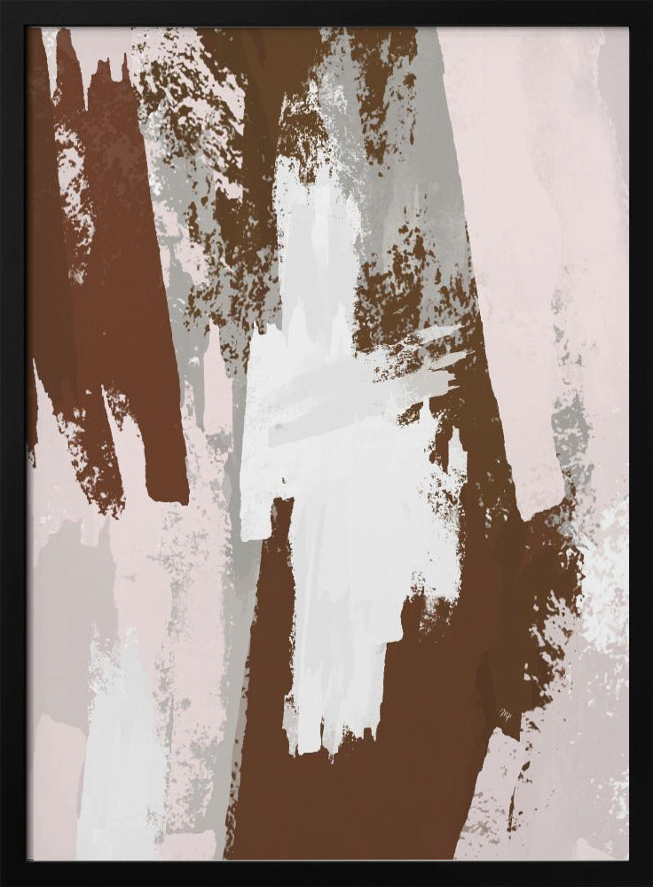 Abstrakte braune Farbe | Poster