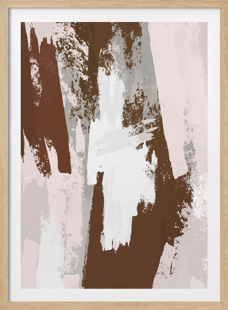 Abstrakte braune Farbe | Poster