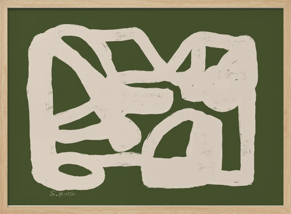 ABSTRAKT Grün | Poster