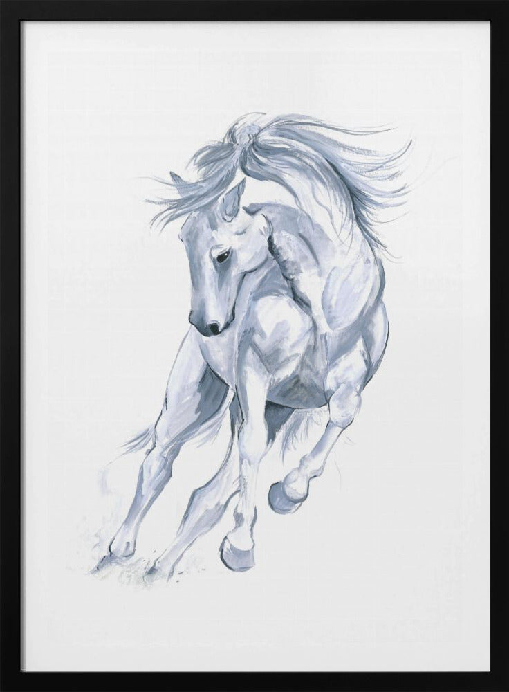 Horse Running Abstract | Poster