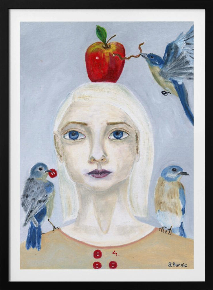 Nordische Frau Mut | Poster