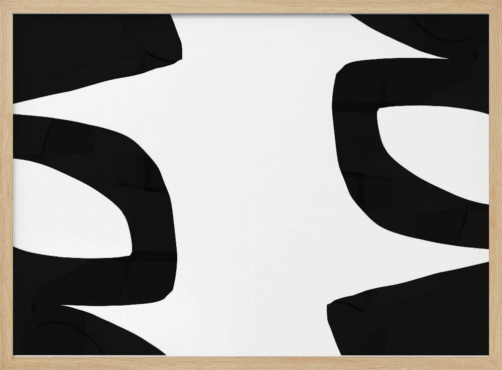 Große schwarze Formen 2 | Poster