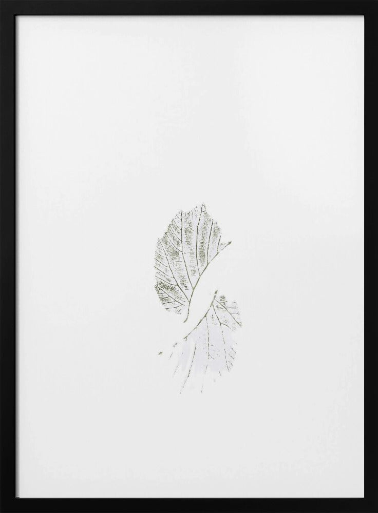 Minimale Blätter | Poster