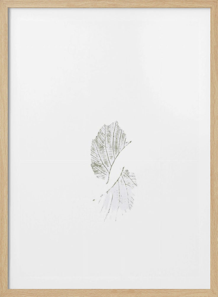 Minimale Blätter | Poster