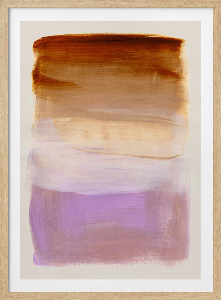 Abstract Brush Strokes 185 | Poster