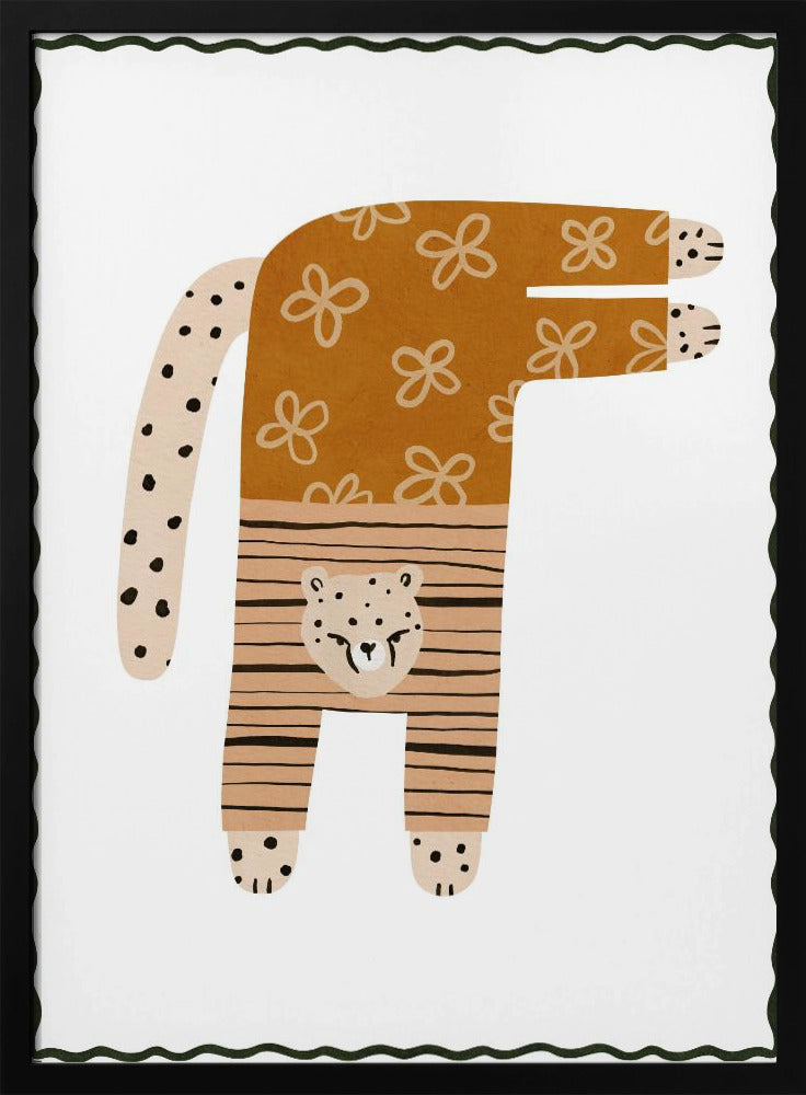 Wunderlicher Gepard | Poster