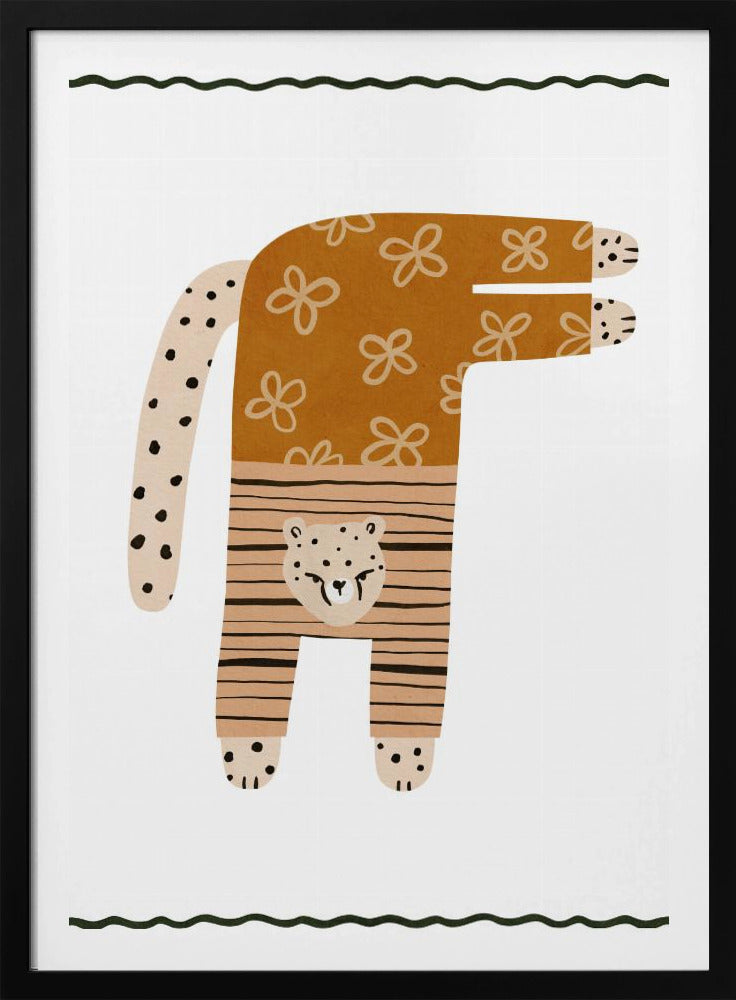 Wunderlicher Gepard | Poster