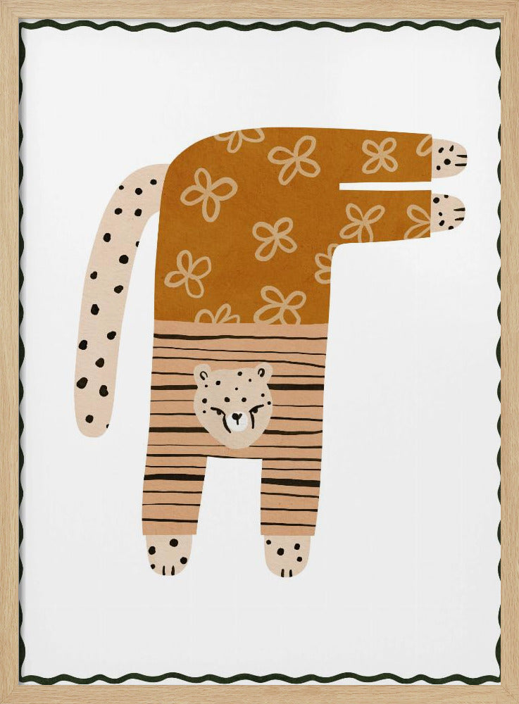 Wunderlicher Gepard | Poster