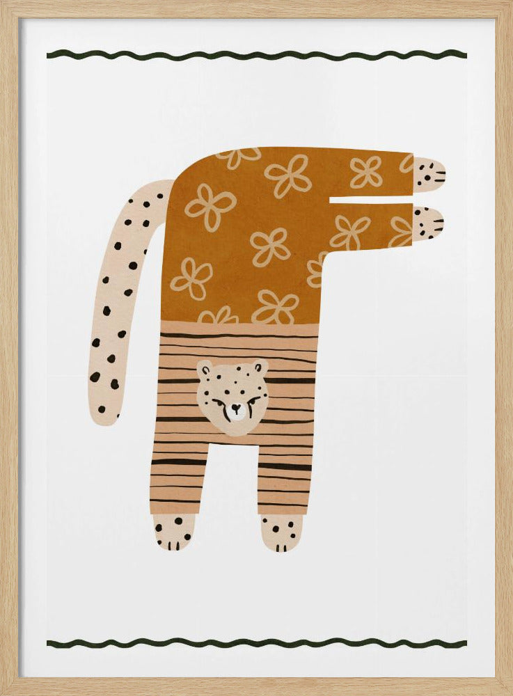 Wunderlicher Gepard | Poster