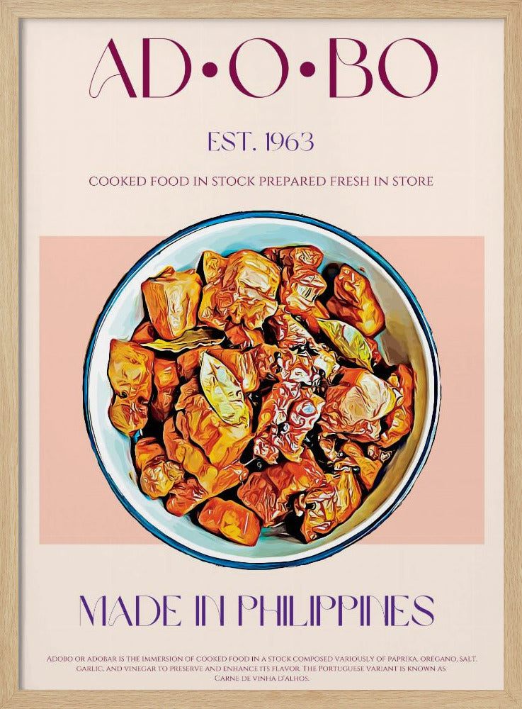 Philippinisches Adobo | Poster