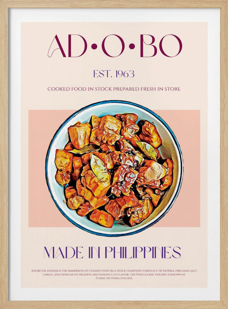 Philippinisches Adobo | Poster