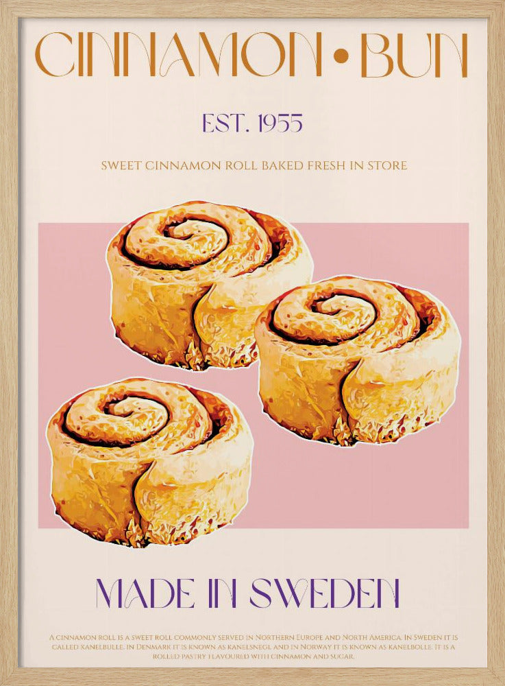 Süße schwedische Köstlichkeit | Poster