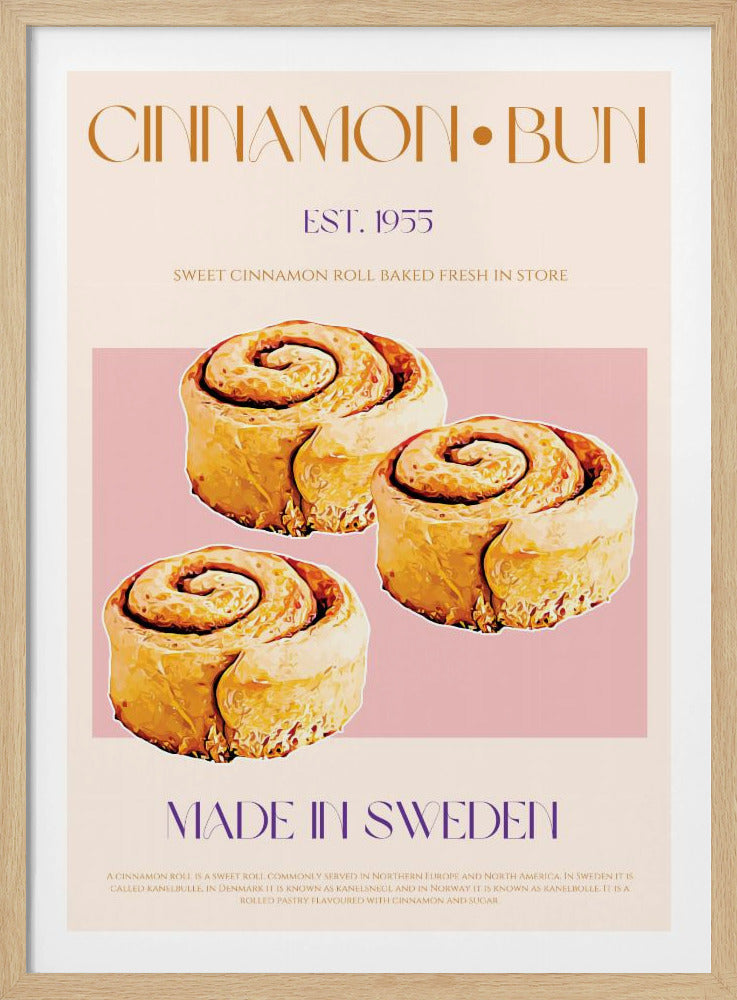 Süße schwedische Köstlichkeit | Poster
