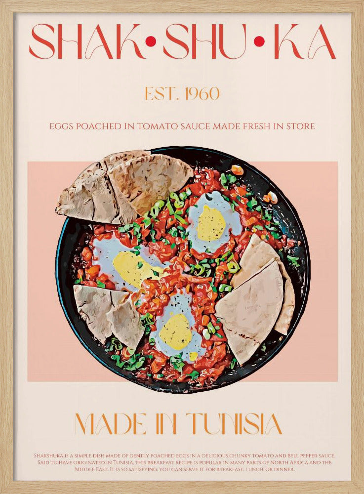 Tunesisches Shakshuka | Poster