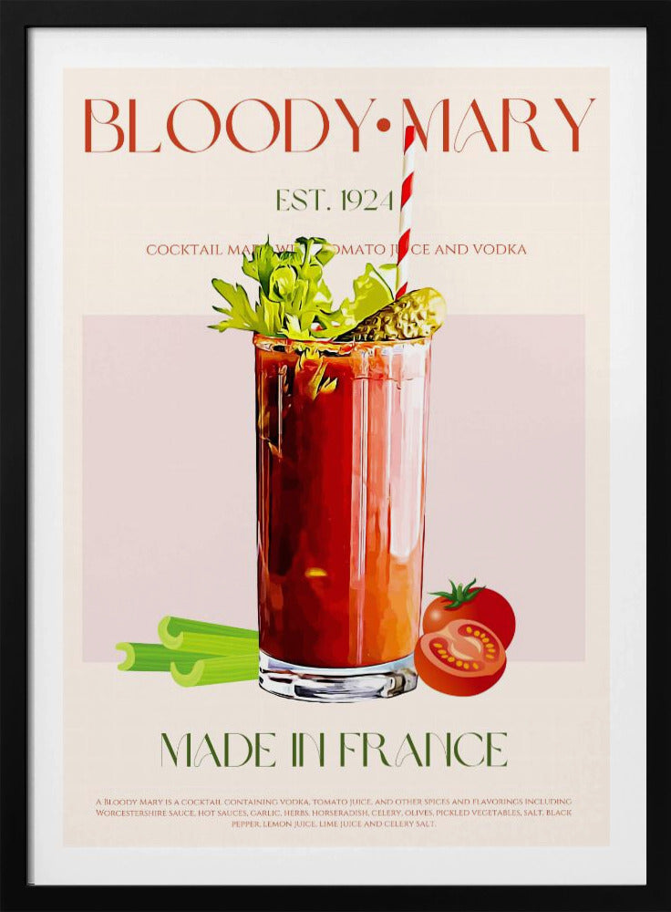 Klassischer Cocktailgenuss | Poster