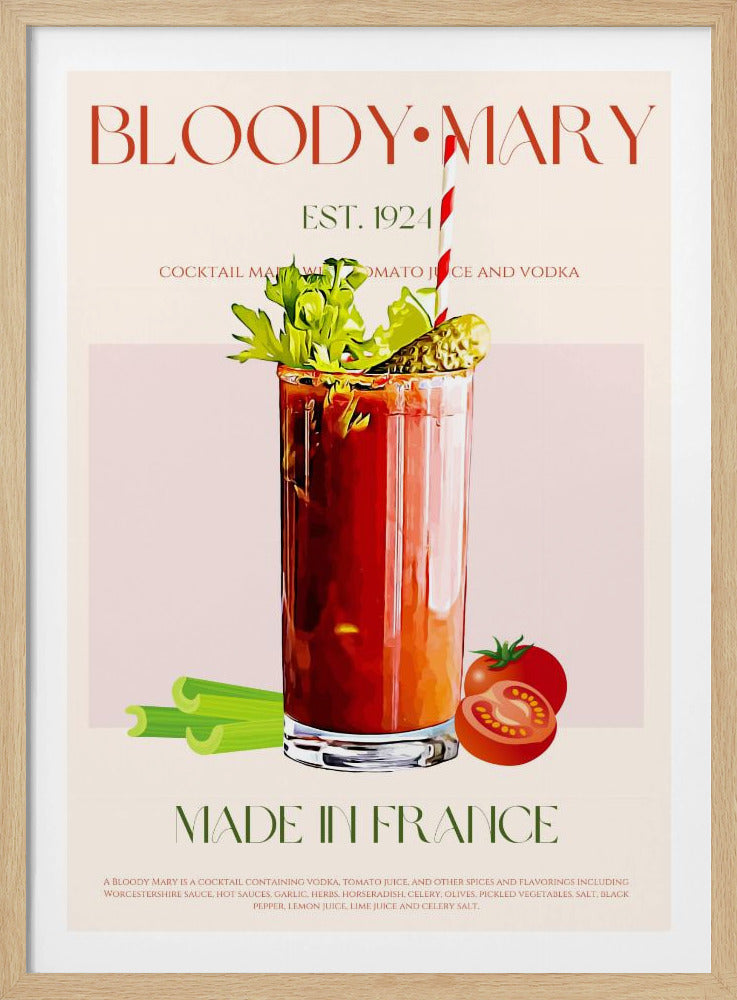 Klassischer Cocktailgenuss | Poster