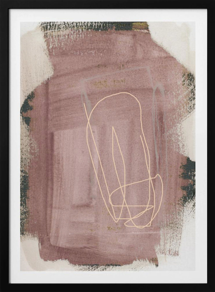 Abstract Brush Strokes 183 Kopie | Poster
