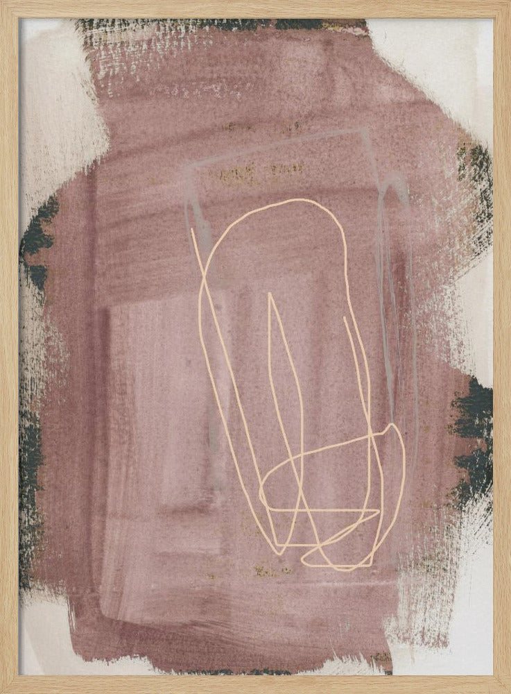 Abstract Brush Strokes 183 Kopie | Poster