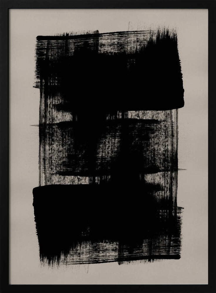 Abstract Brush Strokes 180Y | Poster