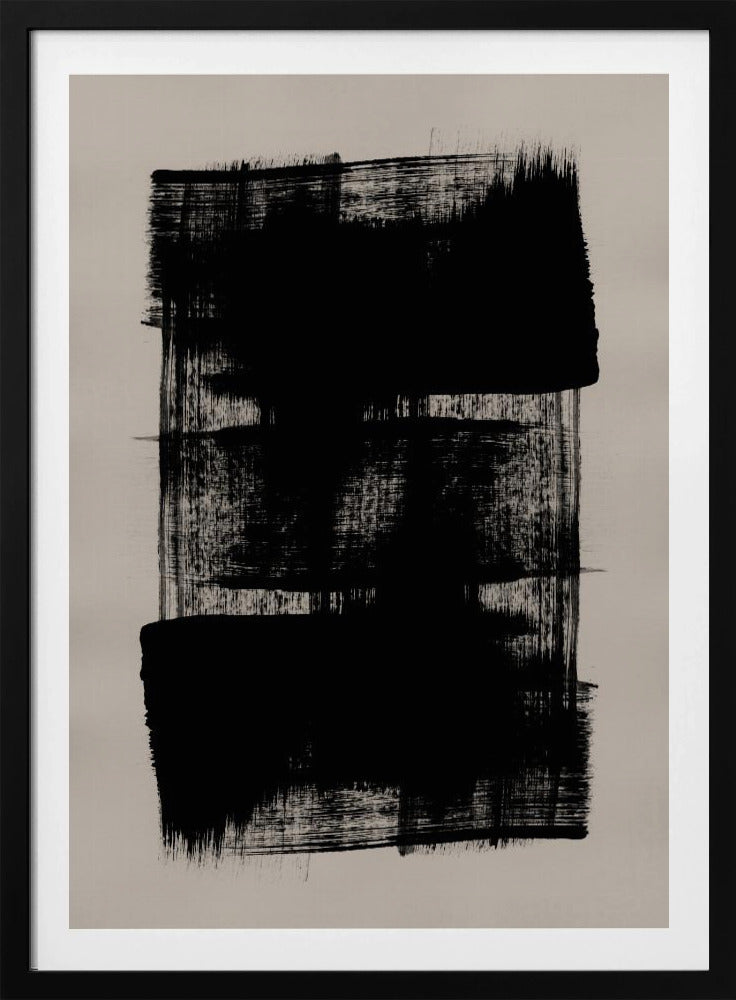 Abstract Brush Strokes 180Y | Poster