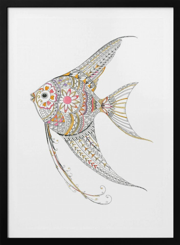 Engelfisch Zarte Farbtöne | Poster