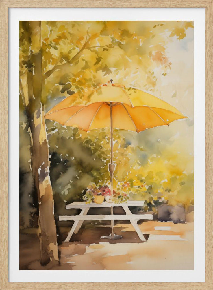 Sommer im Hintergarten | Poster