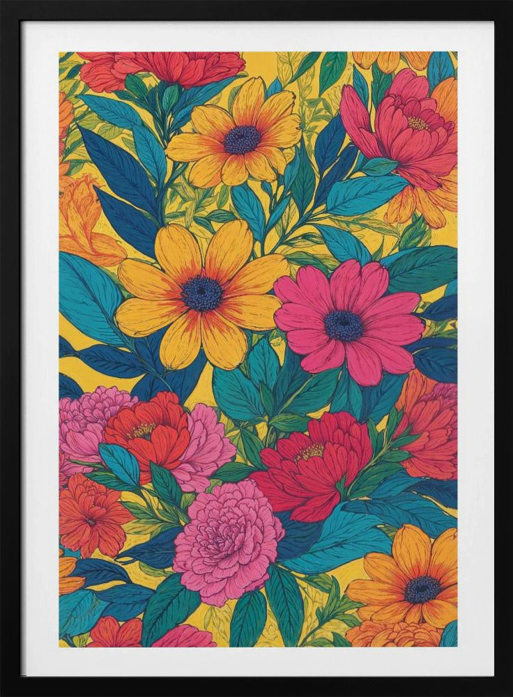 Vibrant Blooming | Poster