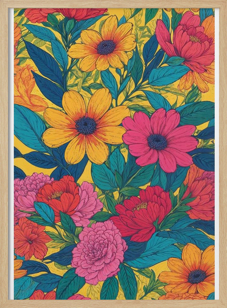 Vibrant Blooming | Poster