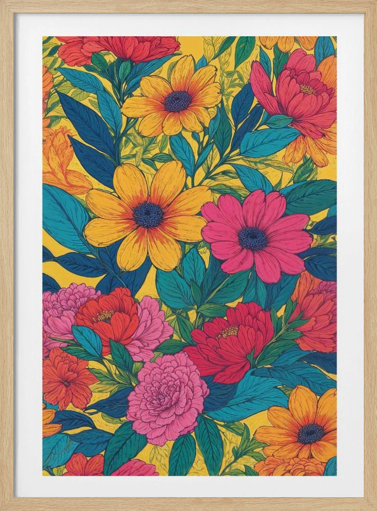 Vibrant Blooming | Poster