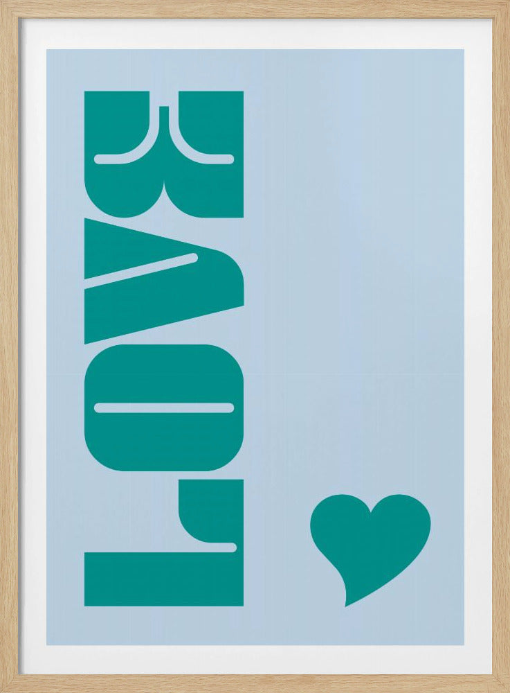 Vertikale Liebesessenz | Poster