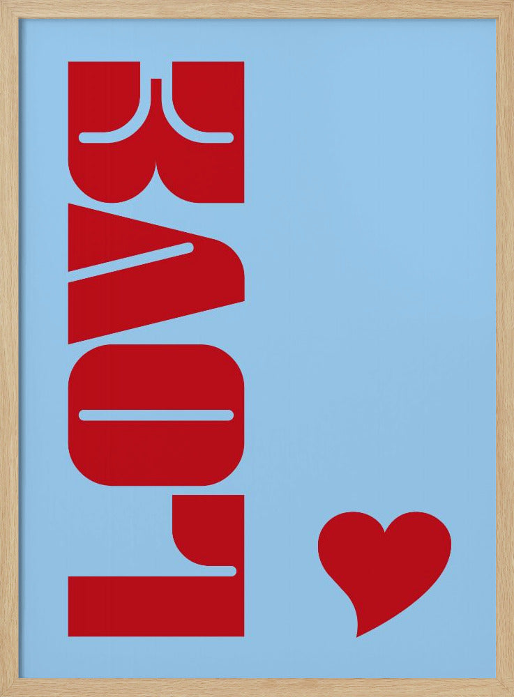 Vertikale Zuneigung | Poster