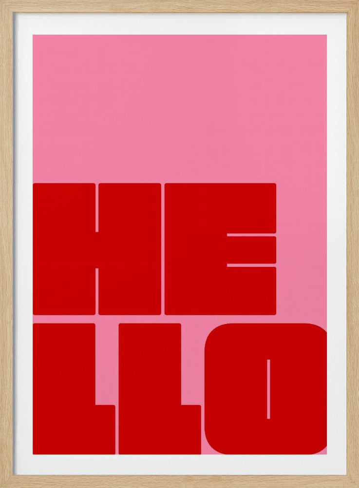 Bold Greeting Bliss | Poster