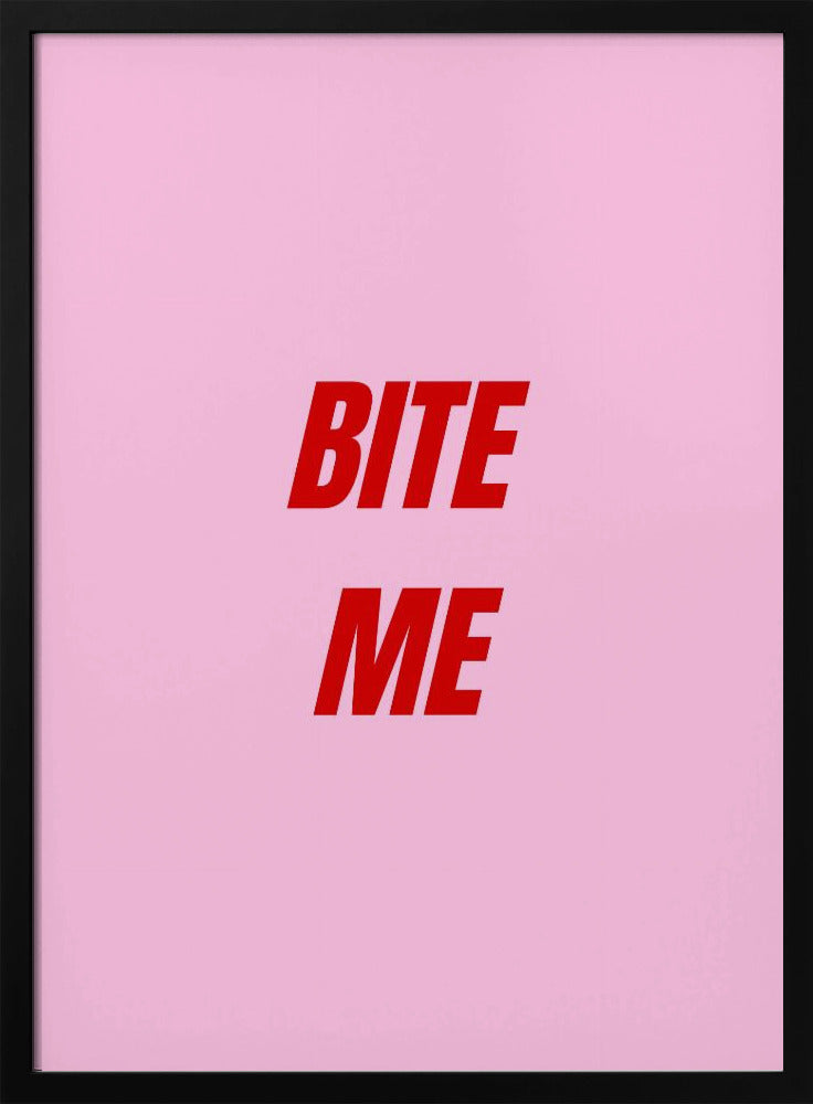 Rot auf Pink – Mutig | Poster