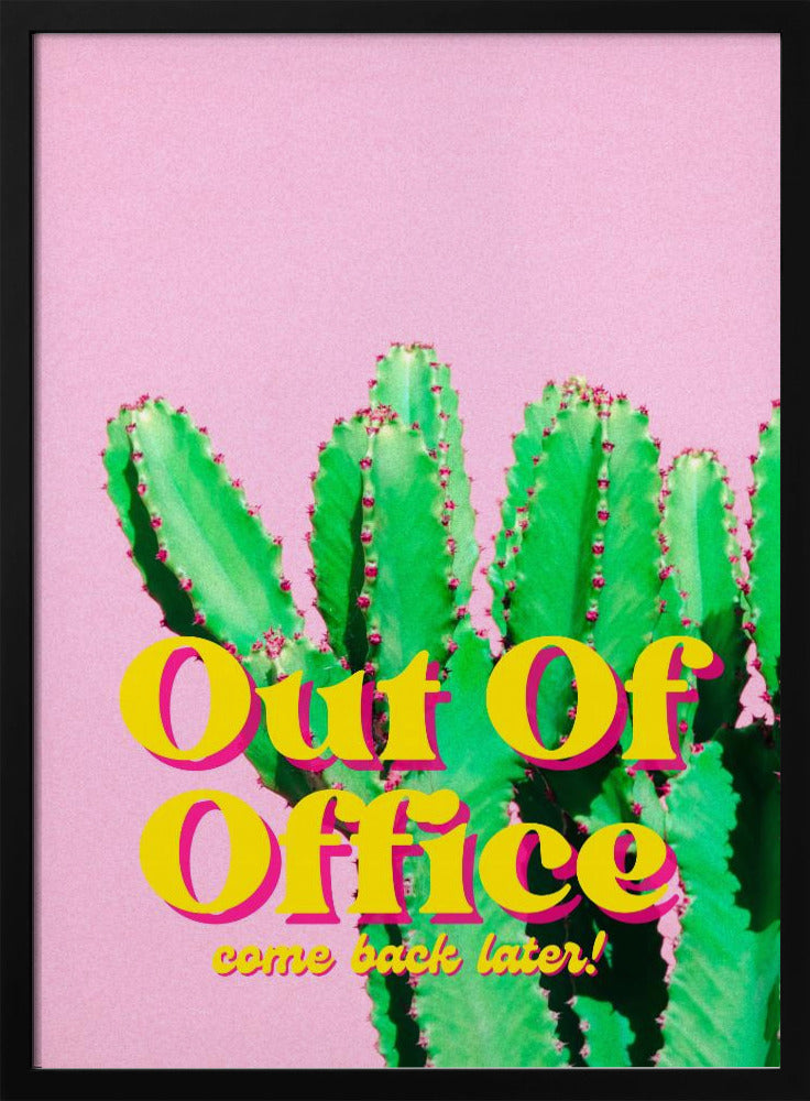 Vibrant Green Cactus | Poster
