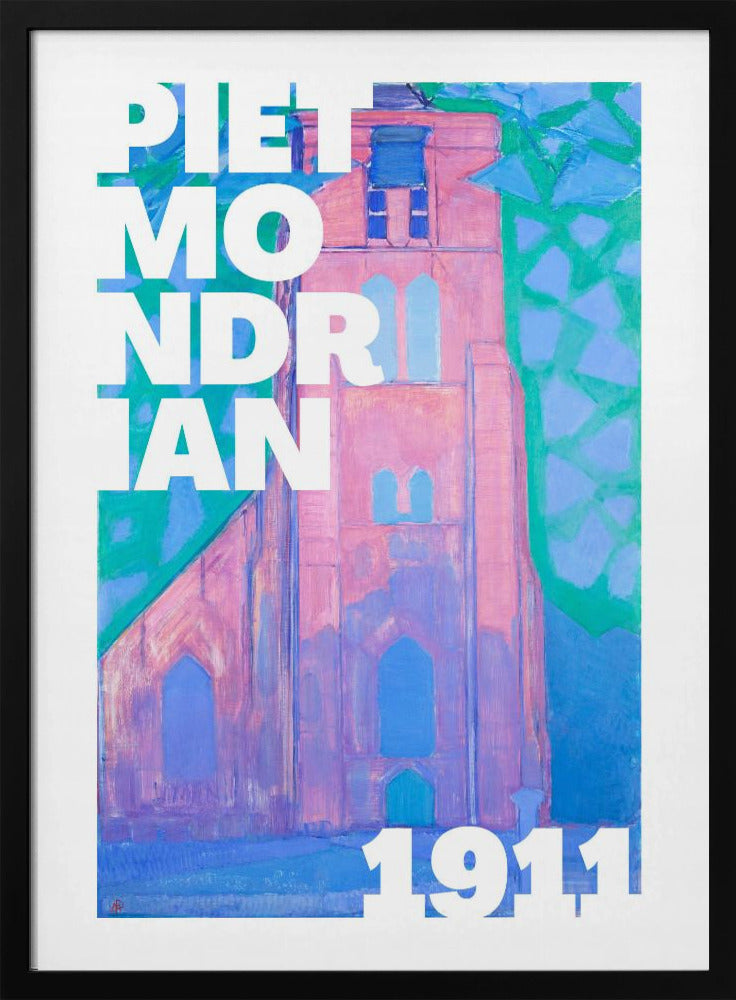 Vibrant Facade 1911 | Poster