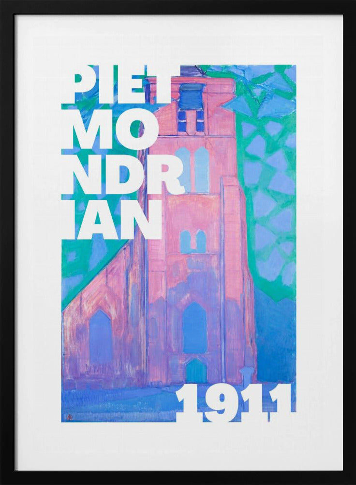 Vibrant Facade 1911 | Poster