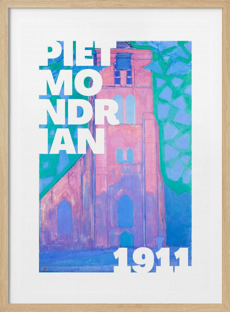 Vibrant Facade 1911 | Poster