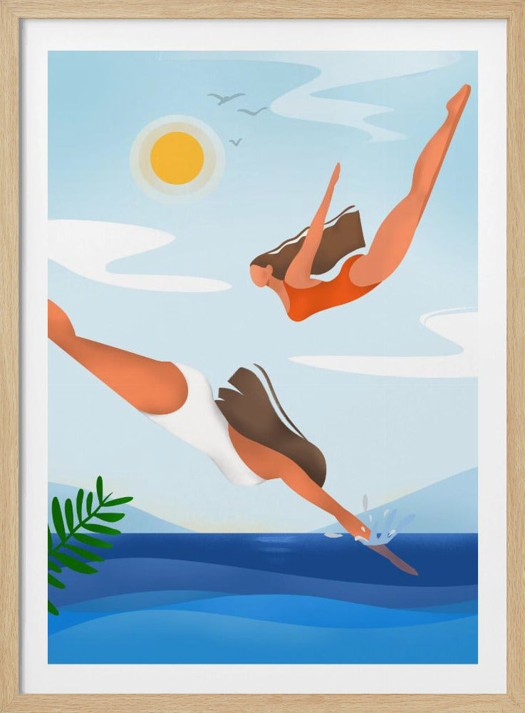 Ozeanische Anmut | Poster