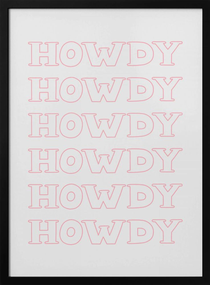 Pink Howdy | Poster