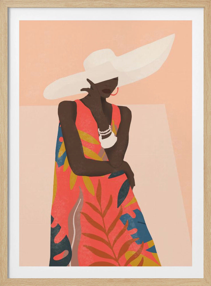 Tropisches Mädchen | Poster