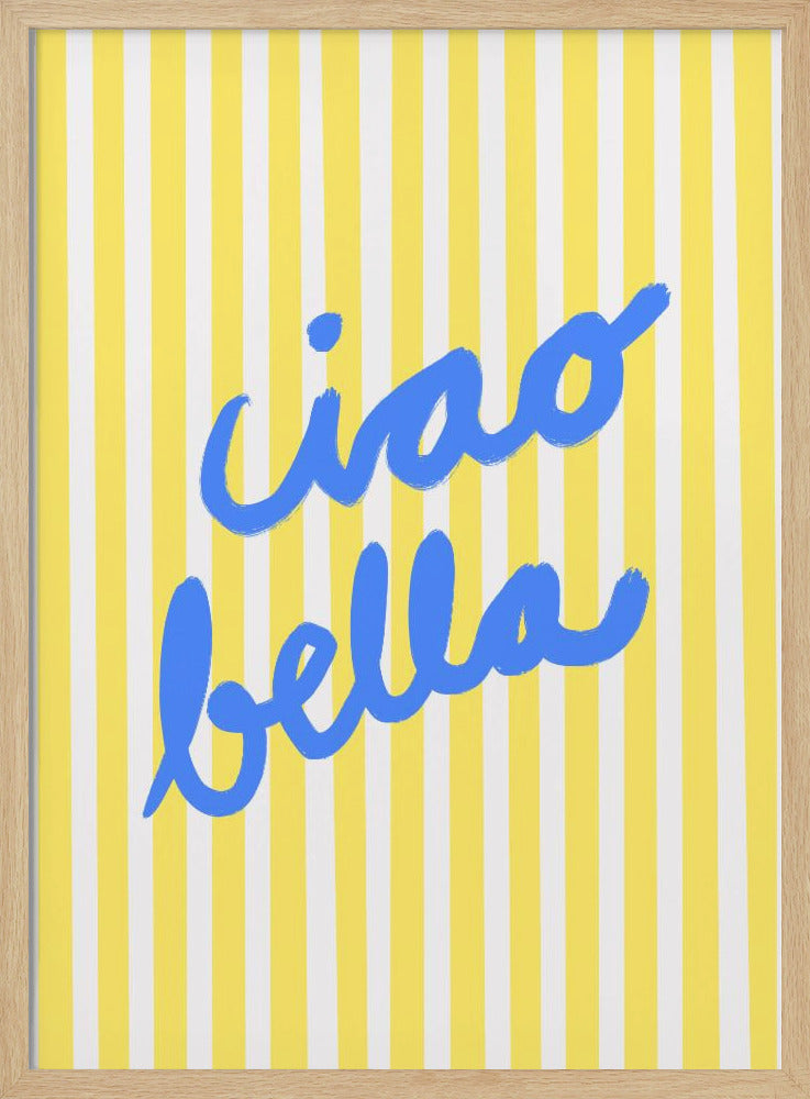 Bright Greeting Stripes | Poster