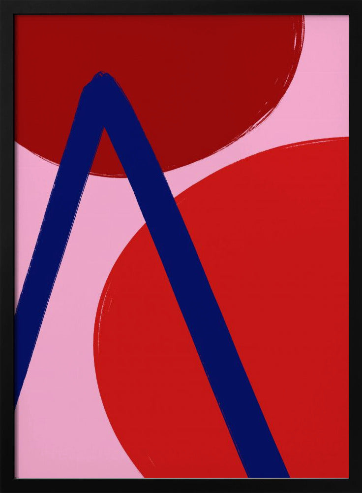 Crimson Geometry | Poster