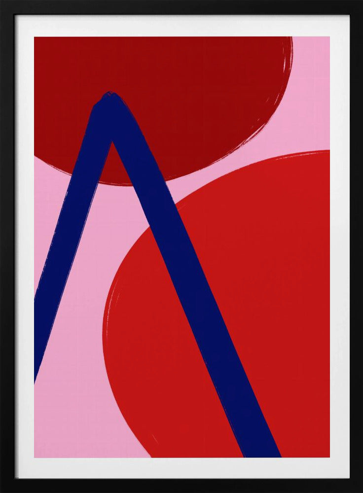 Crimson Geometry | Poster