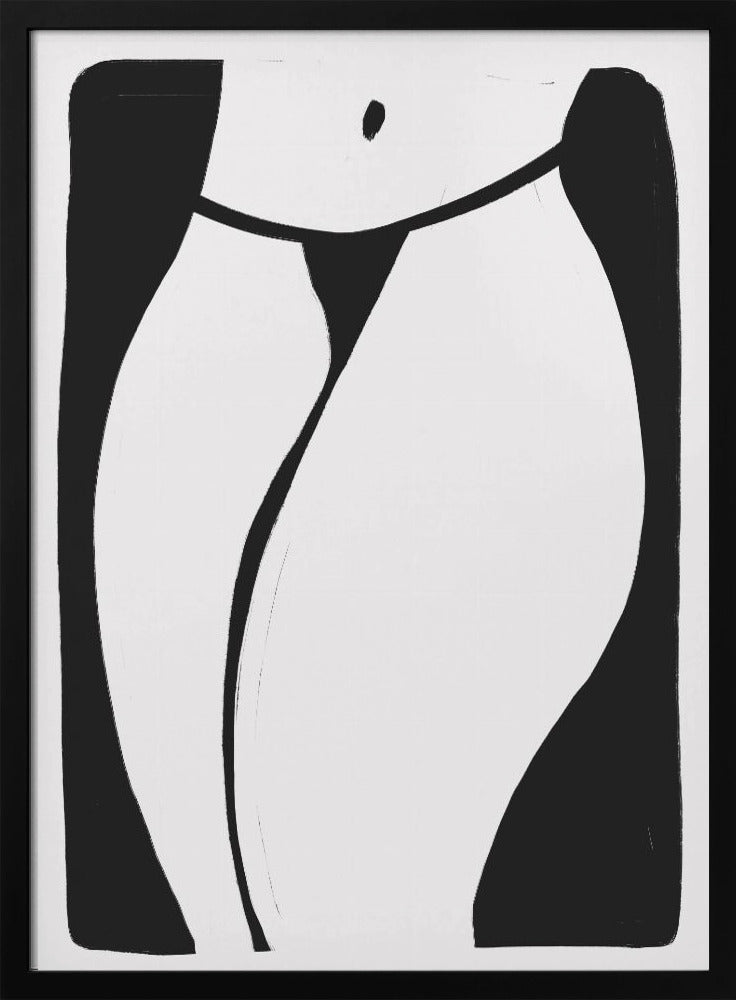 Curved Silhouette | Poster