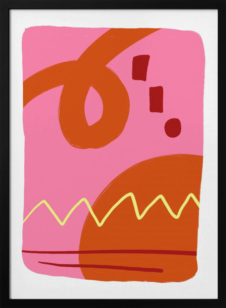 Kräftige geometrische Formen | Poster