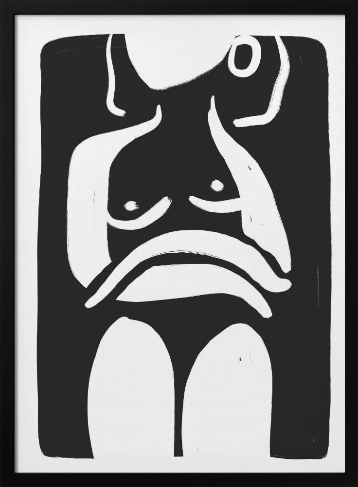 Abstrakte Silhouette | Poster