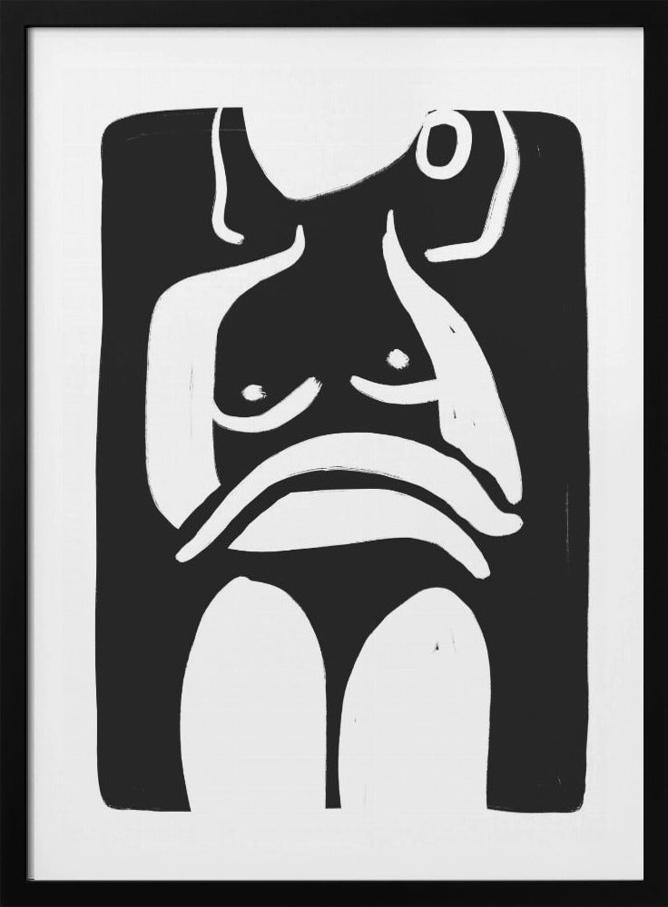 Abstrakte Silhouette | Poster