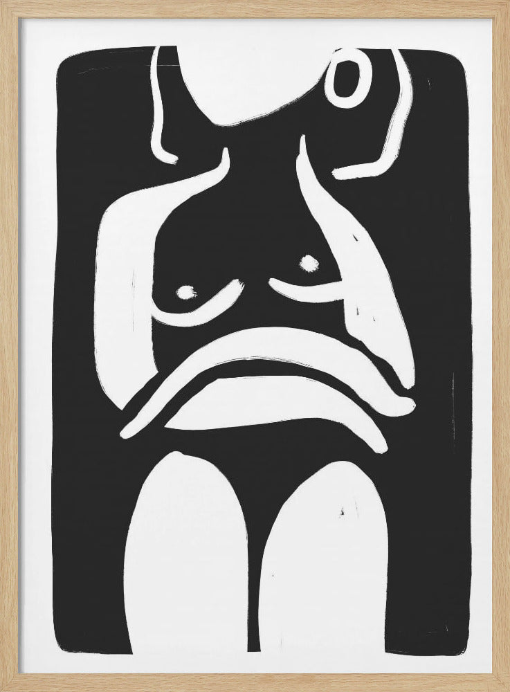 Abstrakte Silhouette | Poster
